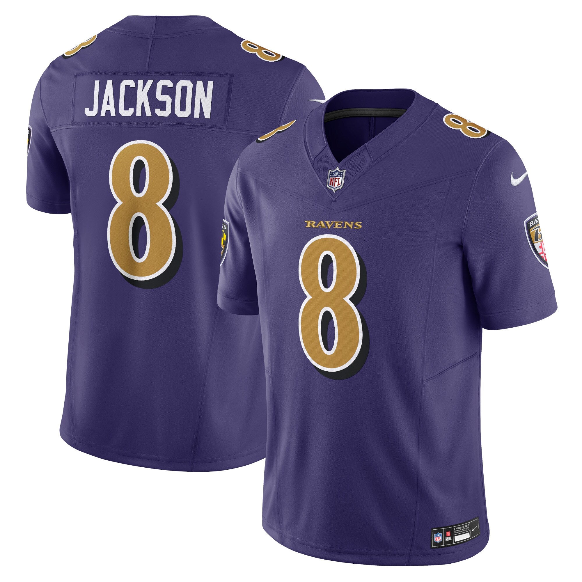 Lamar Jackson Baltimore Ravens Vapor F.U.S.E. Limited Jersey - Purple | Stitched Football Jersey TJS1291