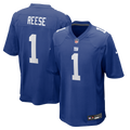 Arvell Reese New York Giants 2026 NFL Draft First Round Pick No. 5 Team Game Jersey - Royal | Stitched Football Jersey TJS1388