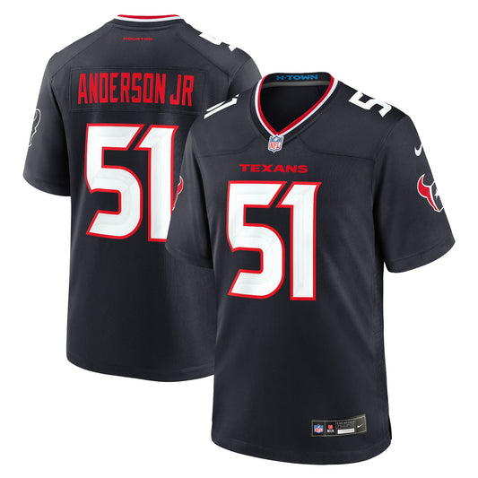 Will Anderson Jr. Houston Texans Game Jersey - Navy | Stitched Football Jersey TJS1221