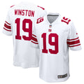 Jameis Winston New York Giants Game Jersey - White | Stitched Football Jersey TJS1102