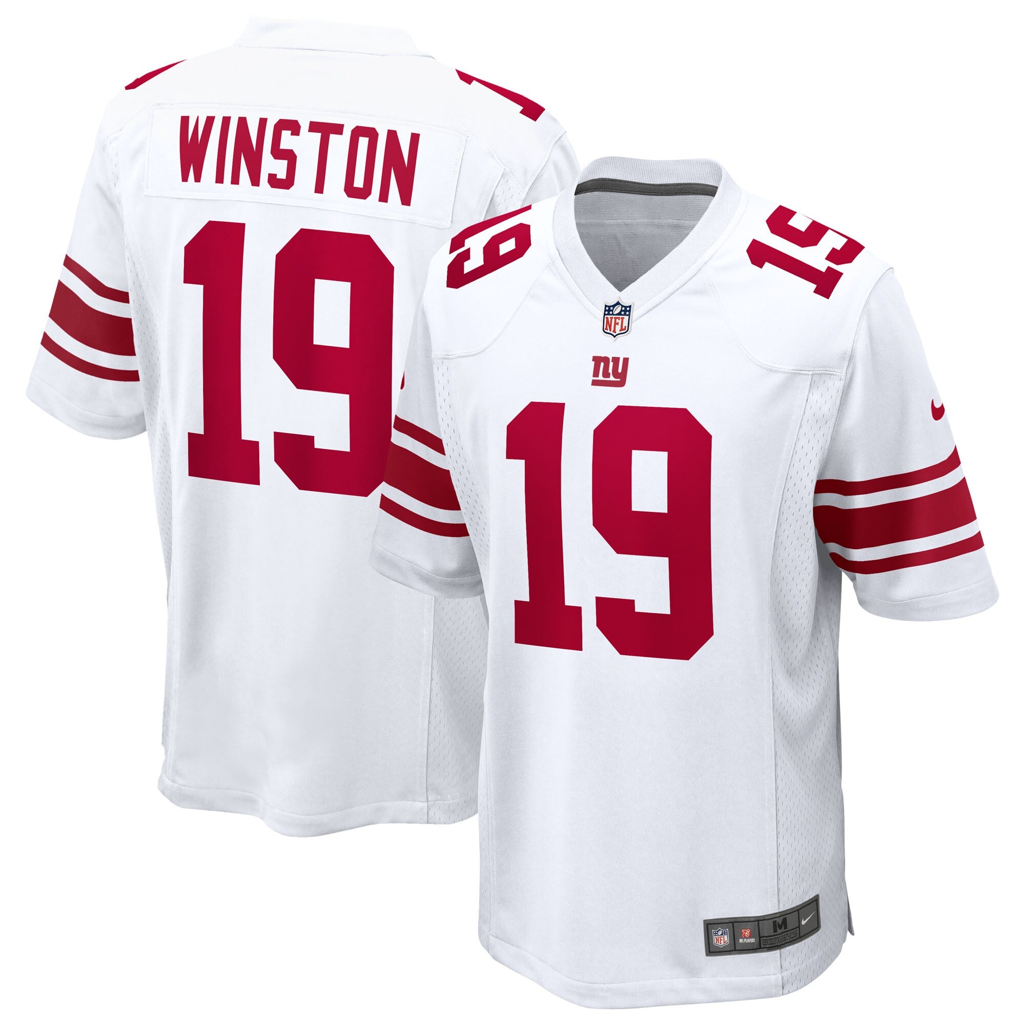 Jameis Winston New York Giants Game Jersey - White | Stitched Football Jersey TJS1102