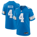 D.J. Reed Detroit Lions Team Game Jersey - Blue | Stitched Football Jersey TJS1343
