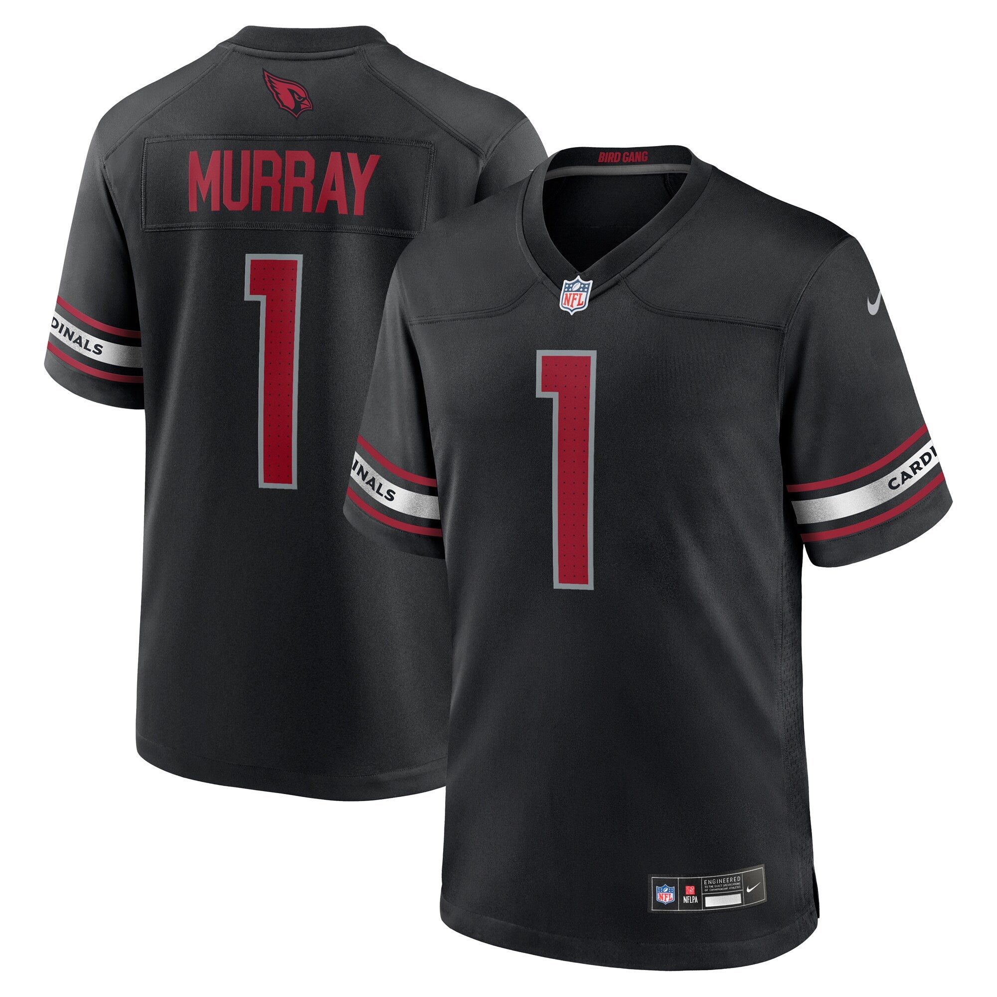 Kyler Murray Arizona Cardinals Game Jersey - Black | Stitched Football Jersey TJS1281