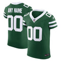 New York Jets Vapor F.U.S.E. Elite Custom Jersey - Legacy Green | Stitched Football Jersey TJS1131