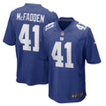 Micah McFadden New York Giants Game Player Jersey - Royal | Stitched Football Jersey TJS1275
