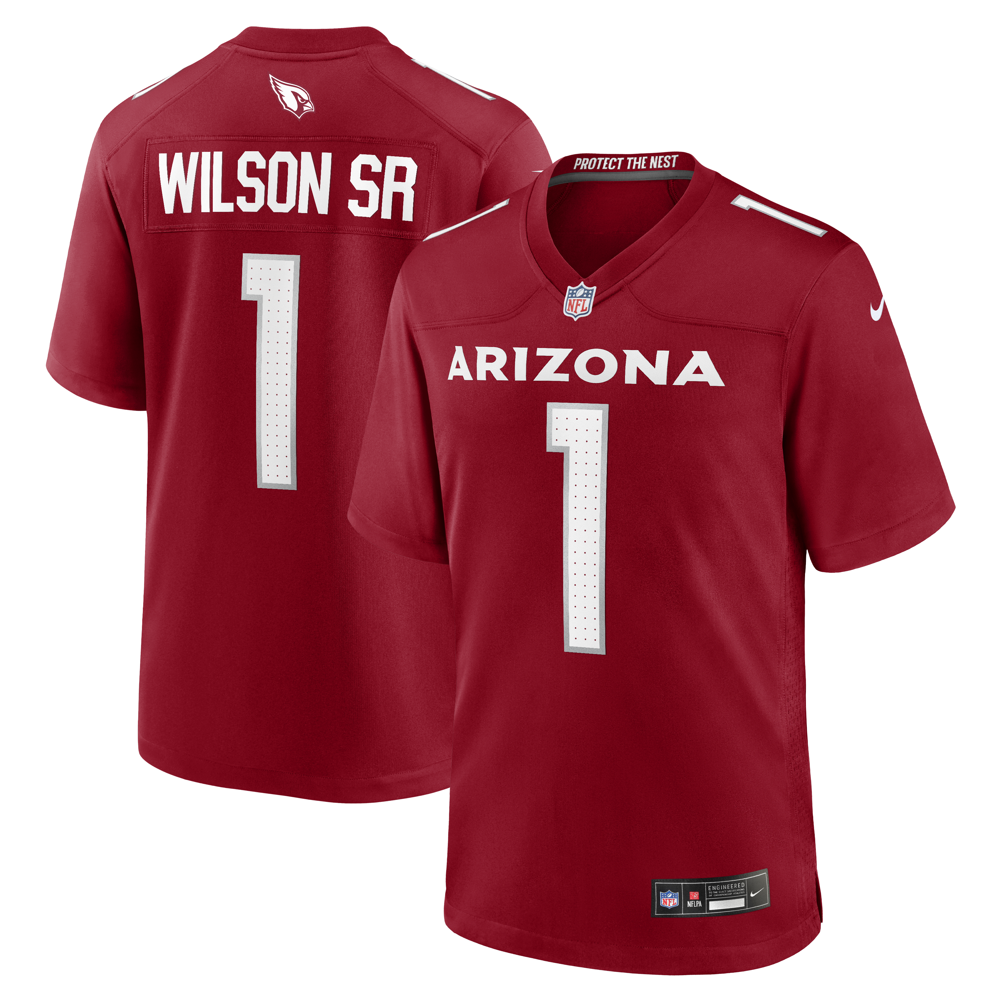Mack Wilson Arizona Cardinals Team Game Jersey - Cardinal | Stitched Football Jersey TJS1222