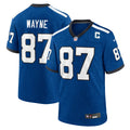 Reggie Wayne Indianapolis Colts Retired Player Alternate Game Jersey - Blue | Stitched Football Jersey TJS1145
