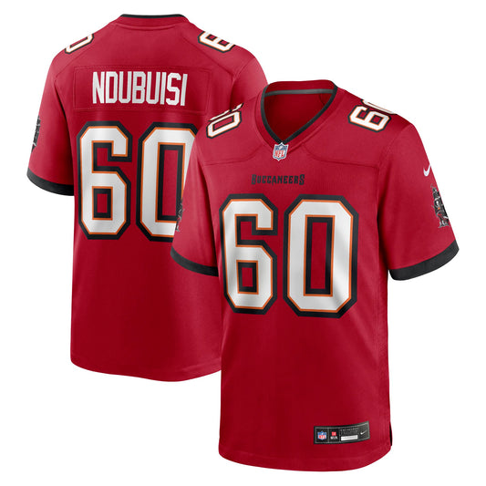 Haggai Ndubuisi Tampa Bay Buccaneers Team Game Jersey - Red | Stitched Football Jersey TJS1271