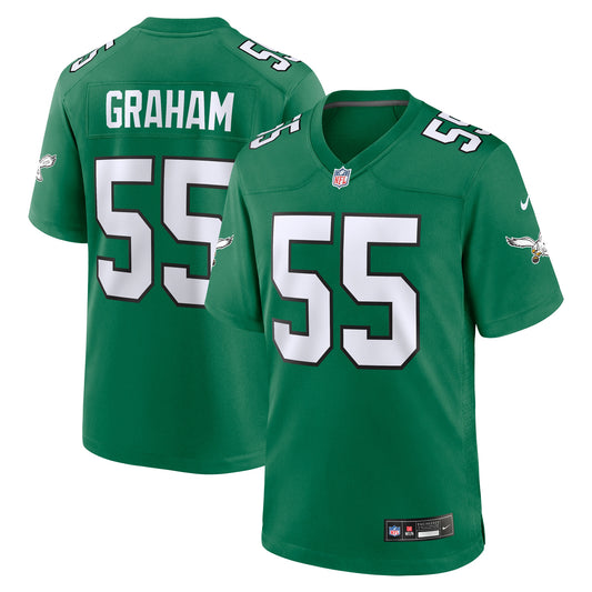 Brandon Graham Philadelphia Eagles Alternate Game Jersey - Kelly Green | Stitched Football Jersey TJS1246