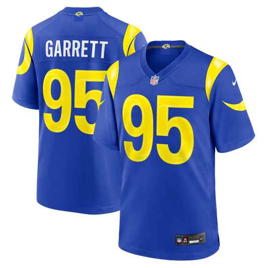 Myles Garrett Los Angeles Rams Team Game Jersey - Royal | Stitched Football Jersey TJS1367