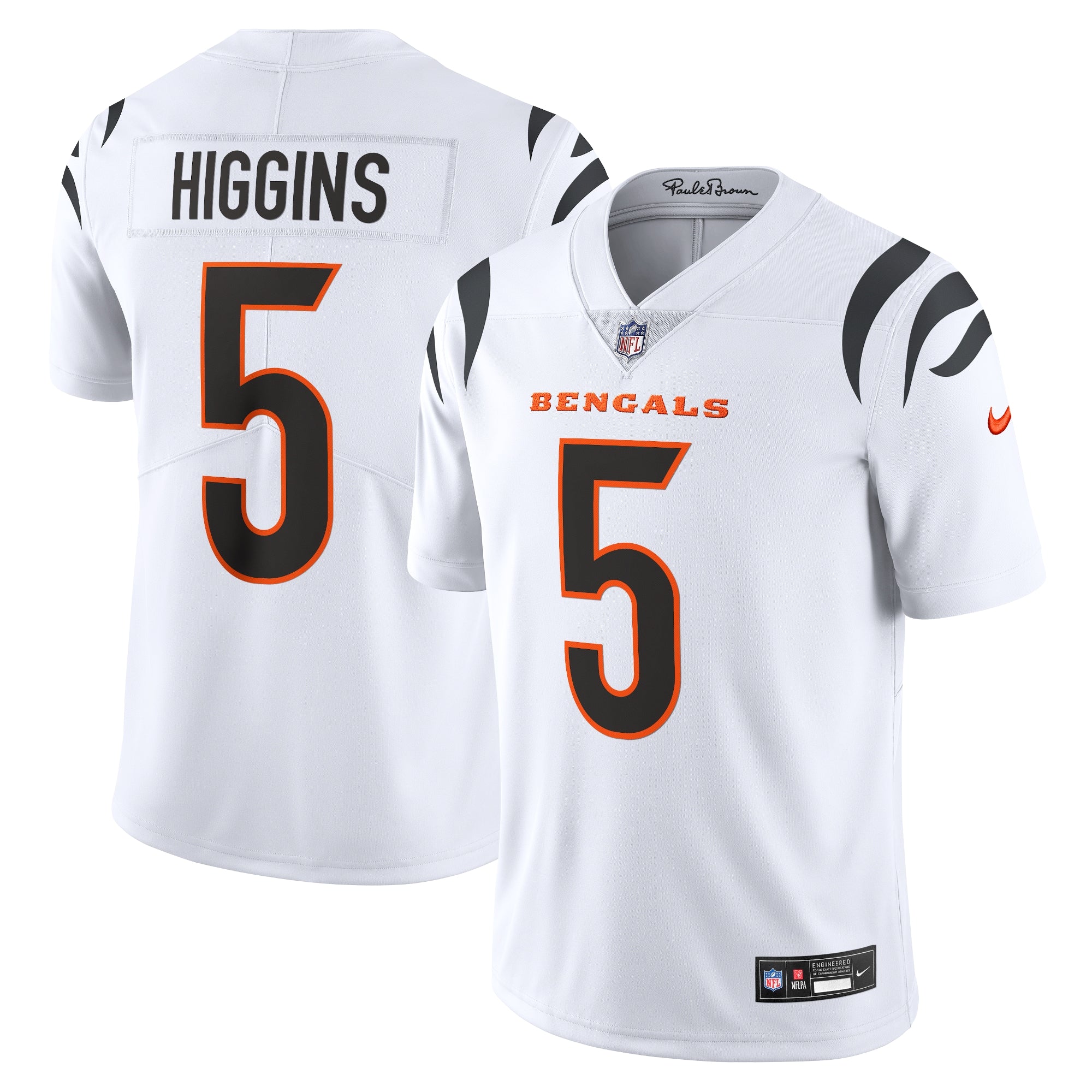 Tee Higgins Cincinnati Bengals Vapor Untouchable Limited Jersey - White | Stitched Football Jersey TJS1228