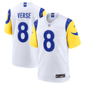 Jared Verse Los Angeles Rams White Game Player Jersey - White | Stitched Football Jersey TJS1148