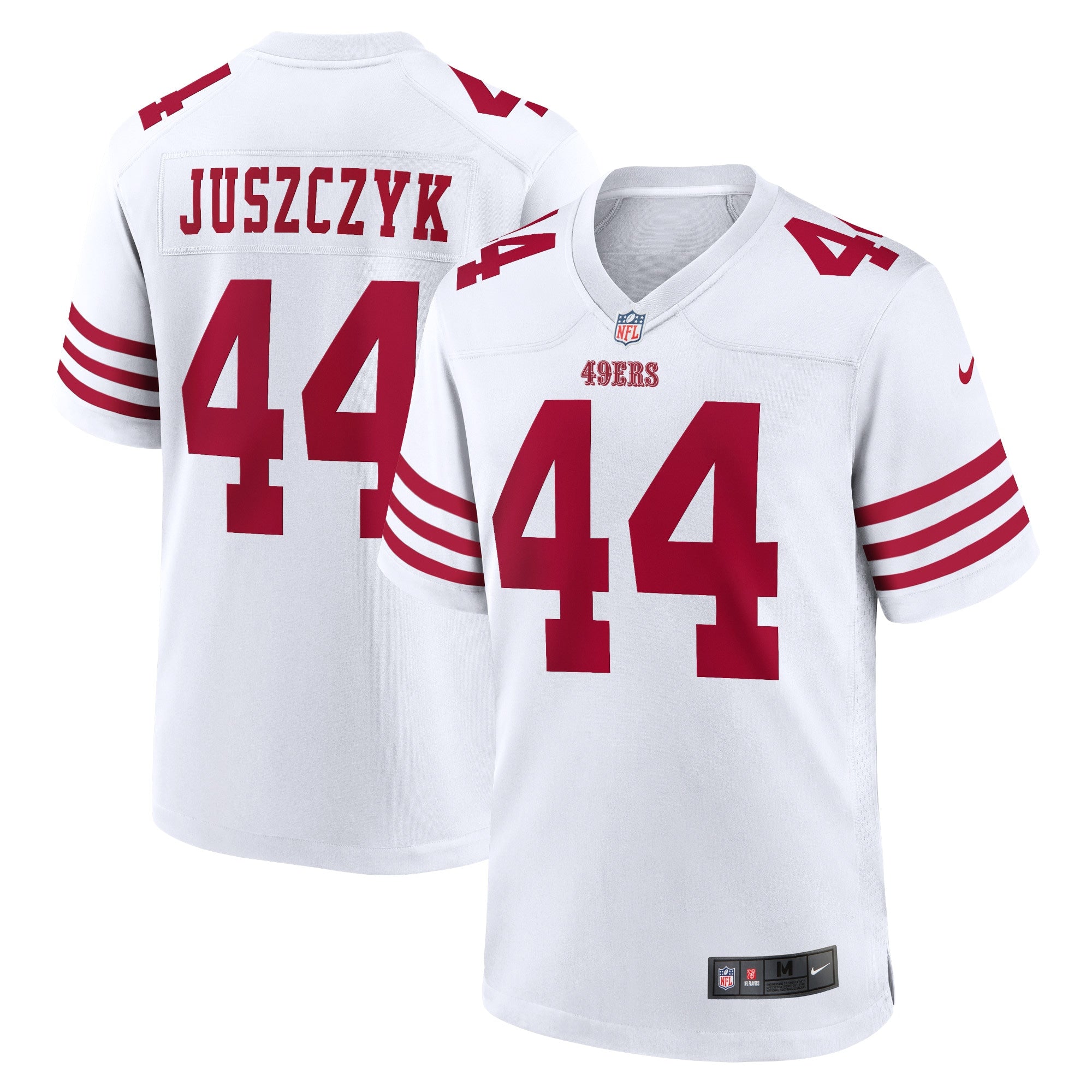 Kyle Juszczyk San Francisco 49ers Player Game Jersey - White | Stitched Football Jersey TJS1283