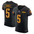 Jayden Daniels Washington Commanders Alternate Vapor F.U.S.E. Elite Jersey - Black | Stitched Football Jersey TJS1490