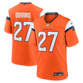 J.K. Dobbins Denver Broncos Team Game Jersey - Orange | Stitched Football Jersey TJS1423