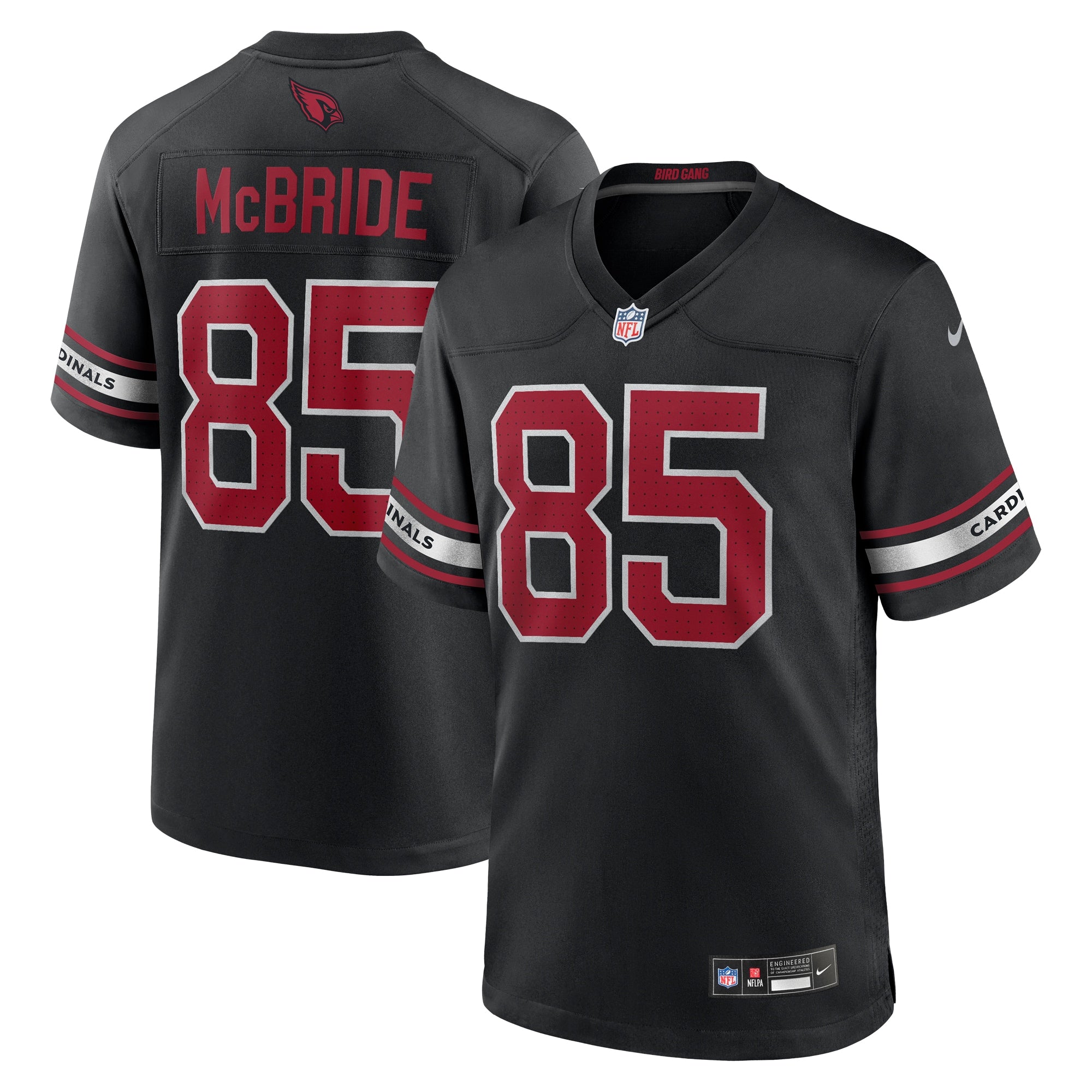 Trey McBride Arizona Cardinals Alternate Game Jersey - Black | Stitched Football Jersey TJS1574