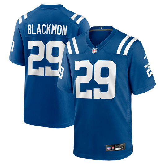 Mekhi Blackmon Indianapolis Colts Team Game Jersey - Royal | Stitched Football Jersey TJS1461