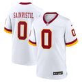 Mike Sainristil Washington Commanders Game Super Bowl Era Jersey - White | Stitched Football Jersey TJS1579