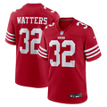 Ricky Watters San Francisco 49ers Retired Player Game Jersey - Scarlet | Stitched Football Jersey TJS1433