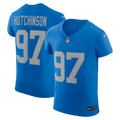 Aidan Hutchinson Detroit Lions Alternate Vapor F.U.S.E. Elite Jersey - Blue | Stitched Football Jersey TJS1469