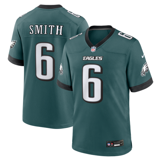 DeVonta Smith Philadelphia Eagles Team Game Jersey - Midnight Green | Stitched Football Jersey TJS1501