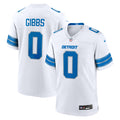 Jahmyr Gibbs Detroit Lions Game Player Jersey - White | Stitched Football Jersey TJS1447