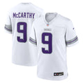 J.J. McCarthy Minnesota Vikings Alternate Game Player Jersey - White | Stitched Football Jersey TJS1463