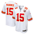 Patrick Mahomes Kansas City Chiefs Game Jersey - White | Stitched Football Jersey TJS1575