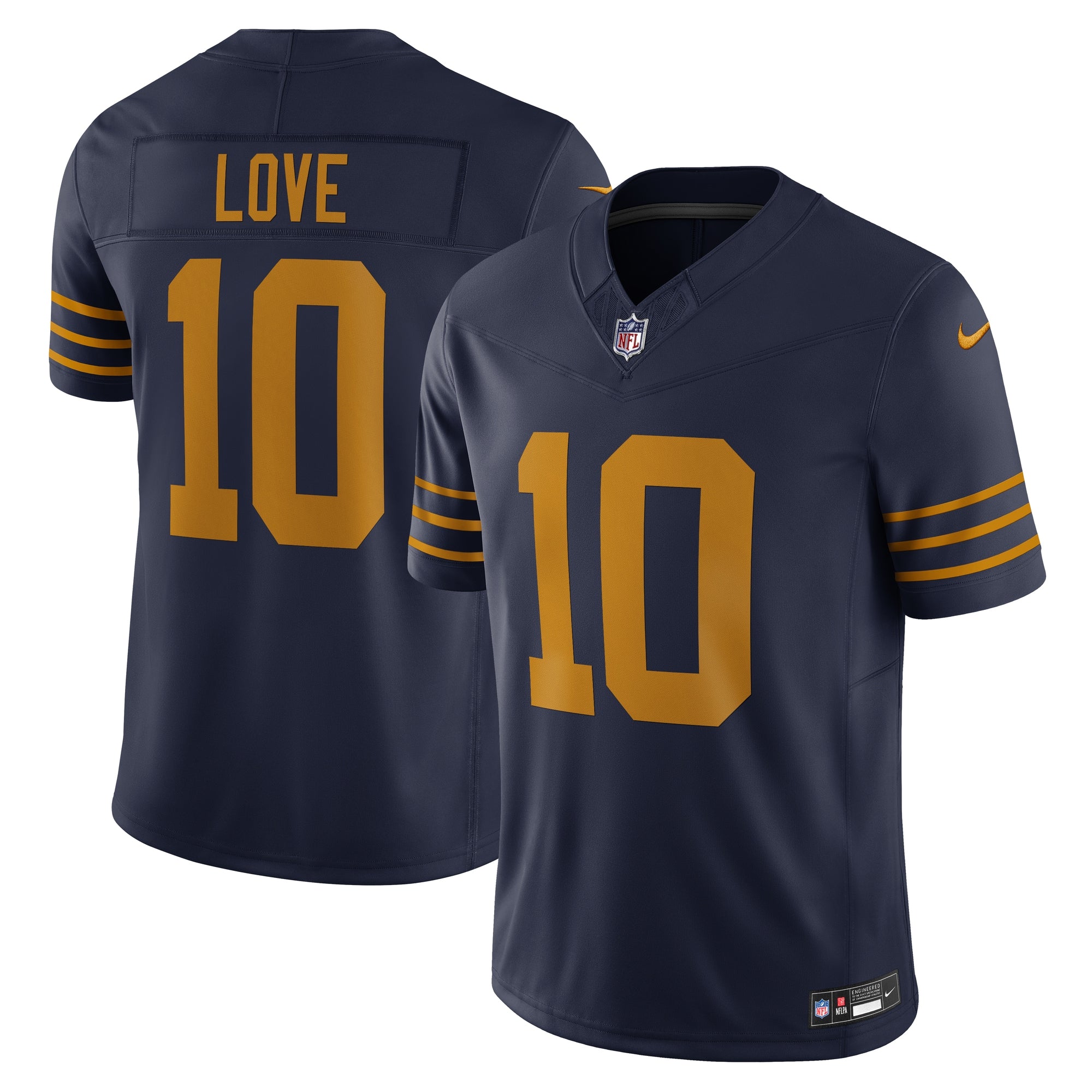 Jordan Love Green Bay Packers The 1923 Classic Vapor F.U.S.E. Limited Jersey - Navy | Stitched Football Jersey TJS1411