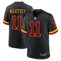 Luke McCaffrey Washington Commanders Hail Raiser Alternate Game Jersey - Black | Stitched Football Jersey TJS1545
