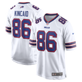 Dalton Kincaid Buffalo Bills Game Jersey - White | Stitched Football Jersey TJS1497