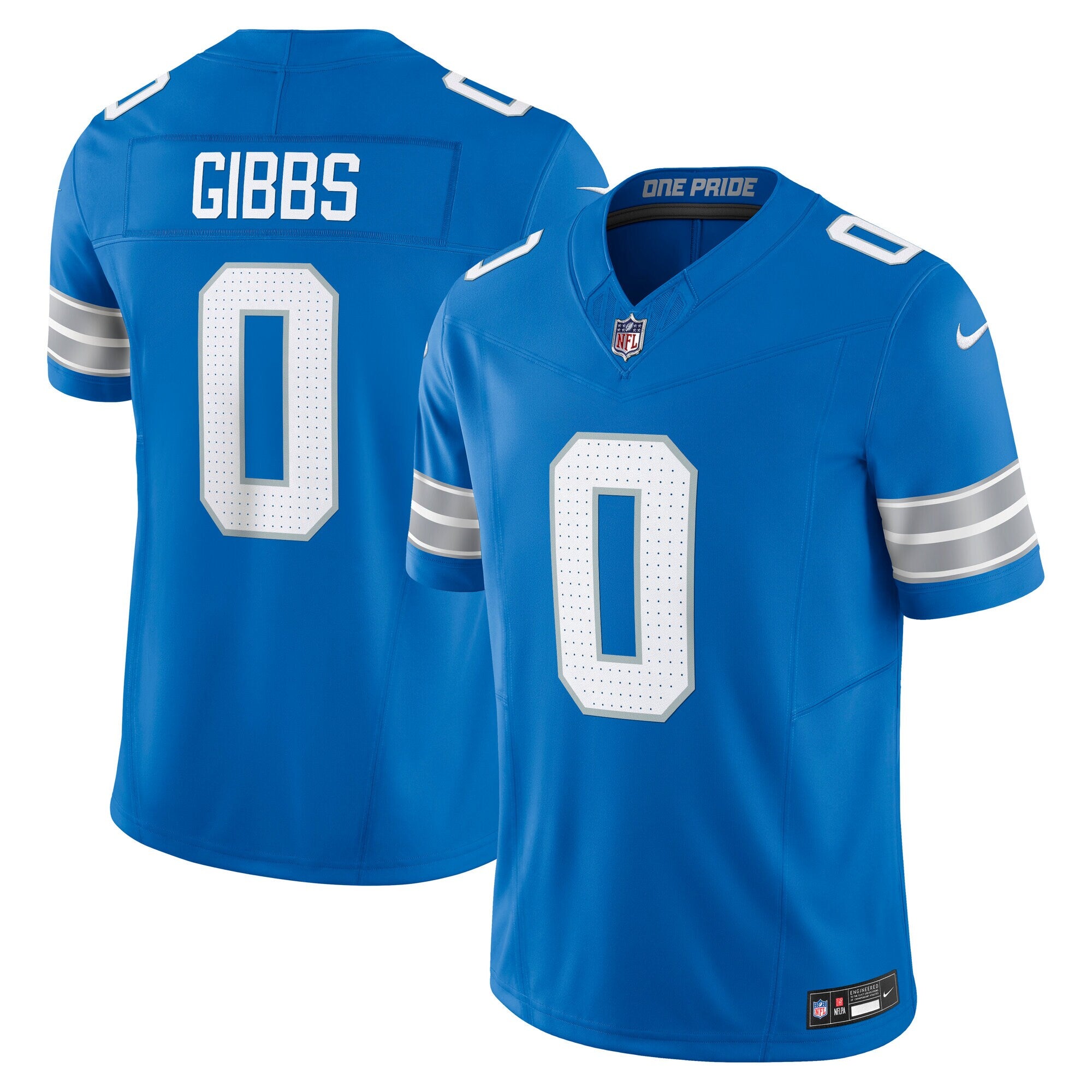 Jahmyr Gibbs Detroit Lions Vapor F.U.S.E. Limited Jersey - Blue | Stitched Football Jersey TJS1430