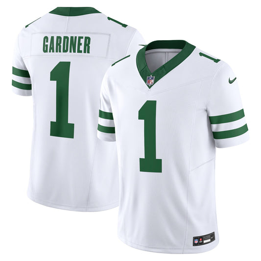 Ahmad Sauce Gardner New York Jets Vapor F.U.S.E. Limited Jersey - Legacy White | Stitched Football Jersey TJS1534
