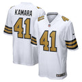 Alvin Kamara New Orleans Saints Alternate Game Jersey - White | Stitched Football Jersey TJS1468