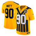 T.J. Watt Pittsburgh Steelers Alternate Vapor F.U.S.E. Limited Jersey - Gold | Stitched Football Jersey TJS1544