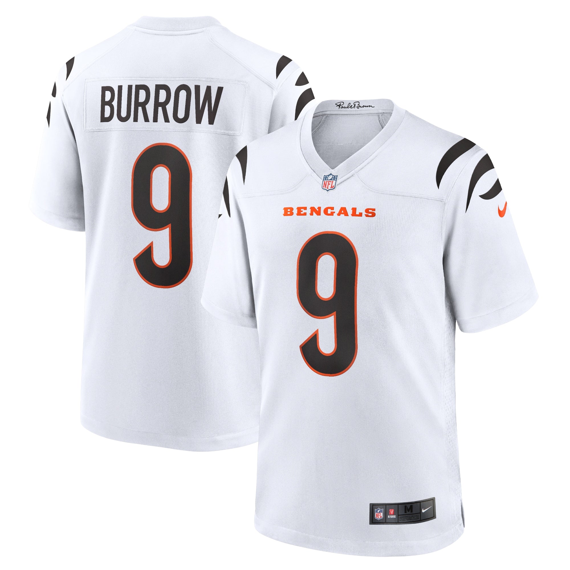 Joe Burrow Cincinnati Bengals Game Jersey - White | Stitched Football Jersey TJS1434