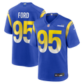 Poona Ford Los Angeles Rams Team Game Jersey - Royal | Stitched Football Jersey TJS1564