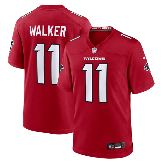 Jalon Walker Atlanta Falcons Game Jersey - Red | Stitched Football Jersey TJS1593