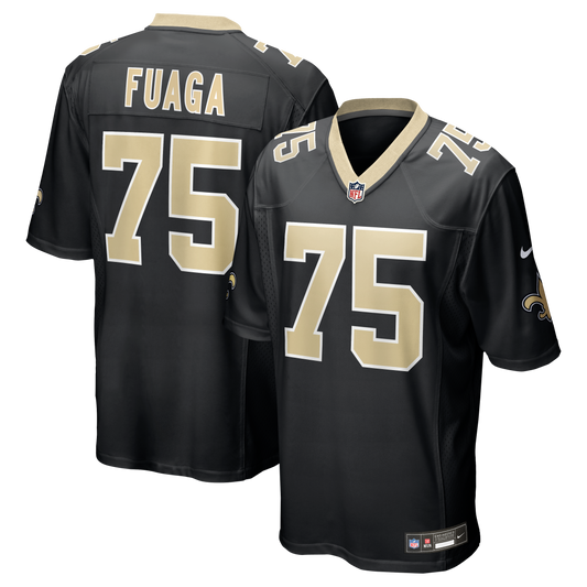 Taliese Fuaga New Orleans Saints Player Game Jersey - Black | Stitched Football Jersey TJS1558
