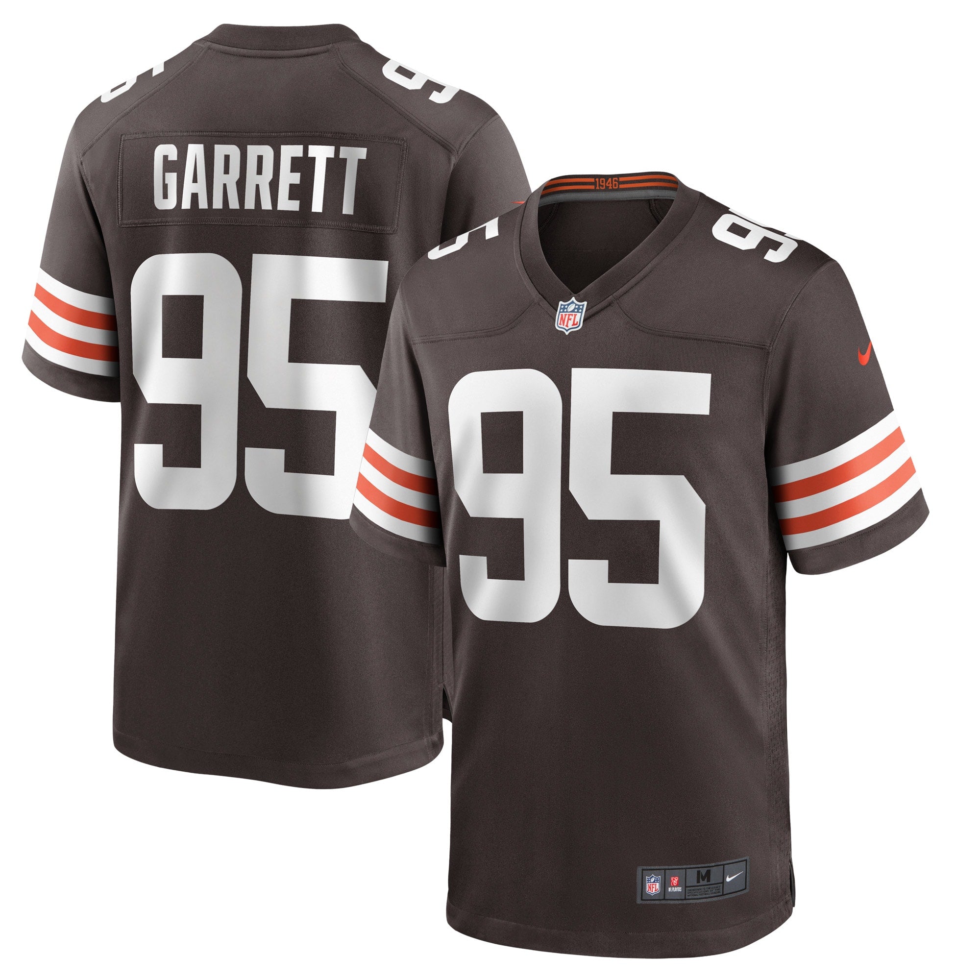 Myles Garrett Cleveland Browns Player Game Jersey - Brown | Stitched Football Jersey TJS1557