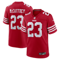 Christian McCaffrey San Francisco 49ers Game Player Jersey - Scarlet | Stitched Football Jersey TJS1536