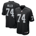 Kolton Miller Las Vegas Raiders Game Jersey - Black | Stitched Football Jersey TJS1425