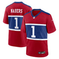 Malik Nabers New York Giants Alternate Game Jersey - Century Red | Stitched Football Jersey TJS1576