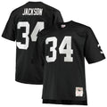 Bo Jackson Las Vegas Raiders M & N Big & Tall 1988 Retired Player Replica Jersey - Black | Stitched Football Jersey TJS1578