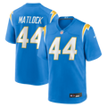 Scott Matlock Los Angeles Chargers Team Game Jersey - Powder Blue | Stitched Football Jersey TJS1482