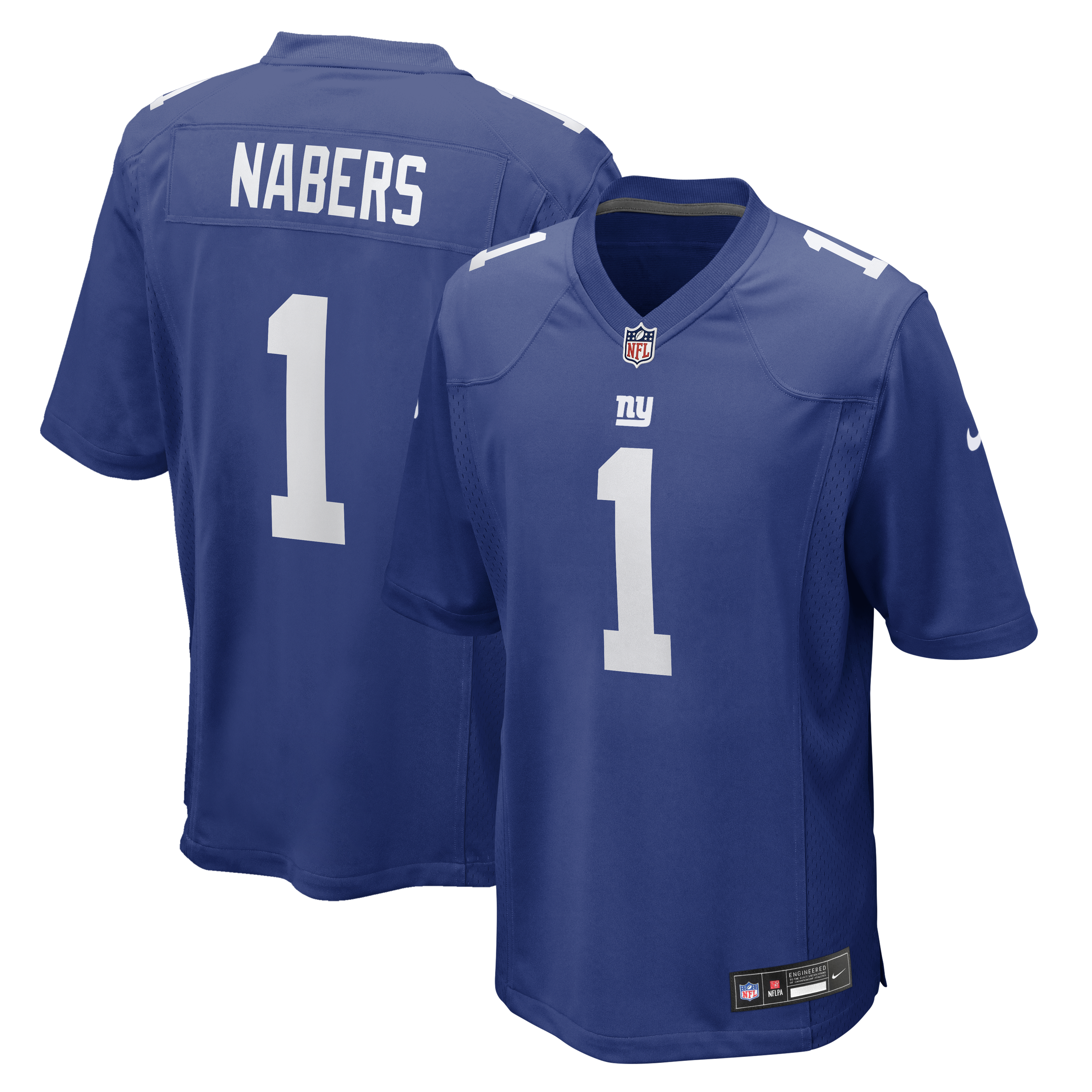 Malik Nabers New York Giants Player Game Jersey - Royal | Stitched Football Jersey TJS1566