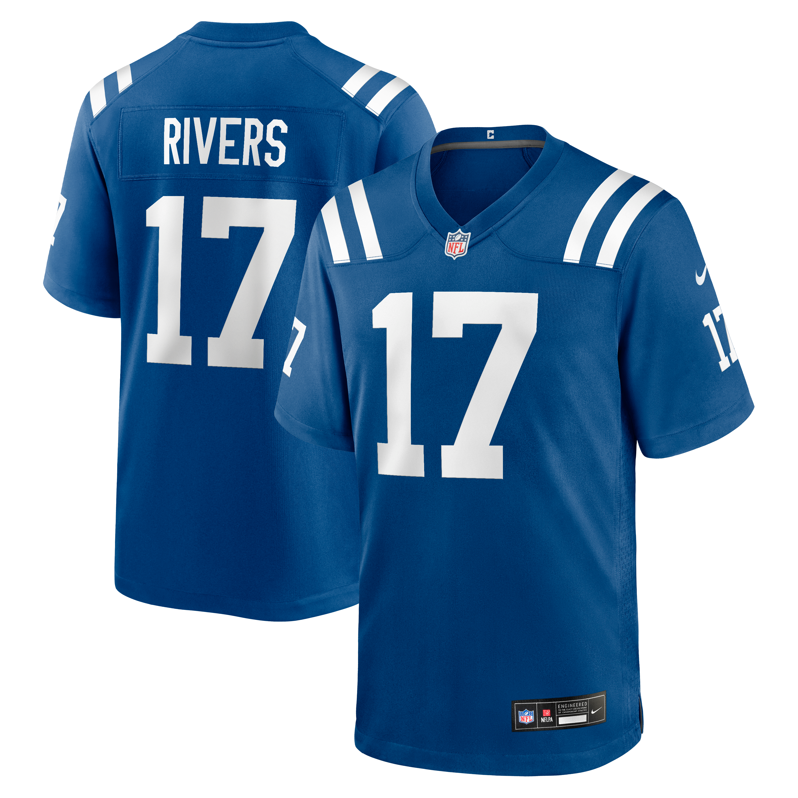 Philip Rivers Indianapolis Colts Game Jersey - Royal | Stitched Football Jersey TJS1524