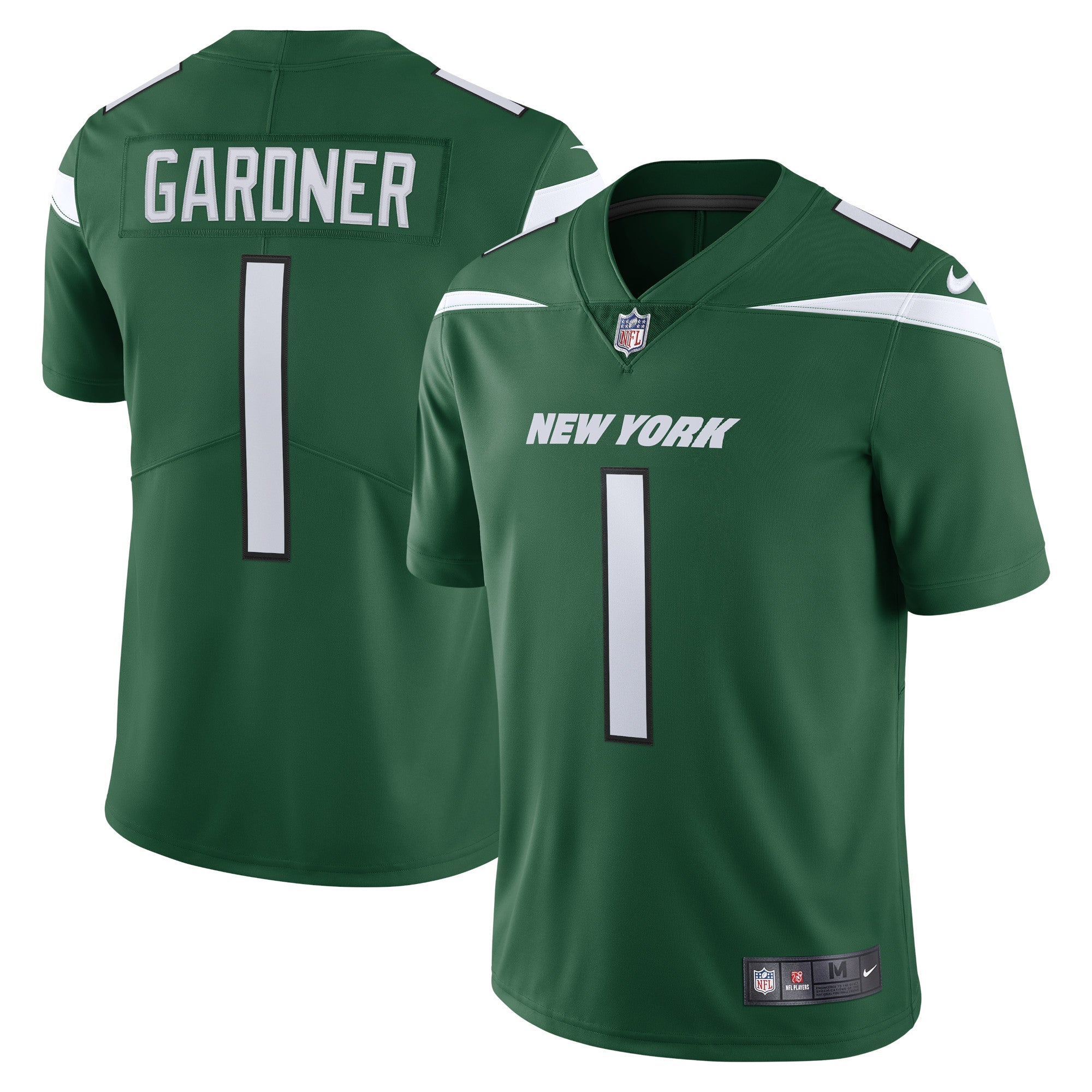 Ahmad Sauce Gardner New York Jets Men's Vapor Limited Jersey - Green | Stitched Football Jersey TJS1448