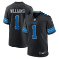 Jameson Williams Detroit Lions Alternate Game Player Jersey - Black | Stitched Football Jersey TJS1427