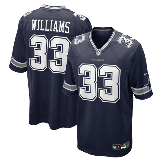 Javonte Williams Dallas Cowboys Team Game Jersey - Navy | Stitched Football Jersey TJS1485